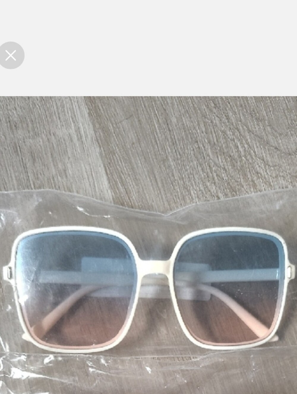 3 For $10🆕1 Pair-Gradient Sunglasses w/Blue Brown UV Lenses